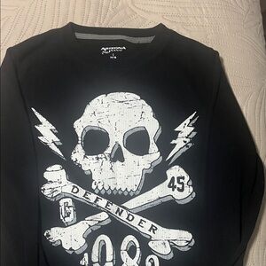 Arizona Jean Company Black Long Sleeve Top. Youth size Large